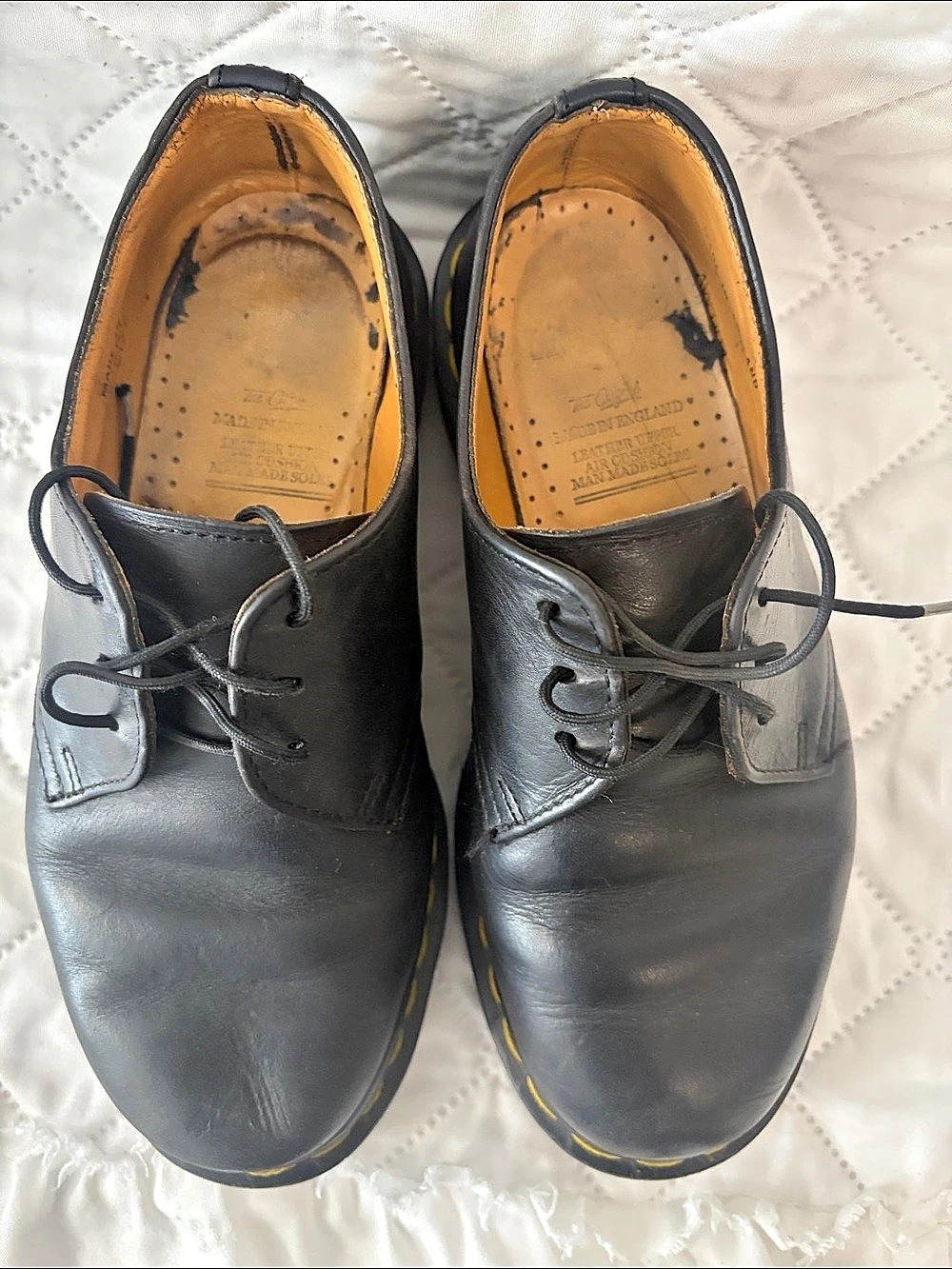Dr. Martens 1461 Made in England Leather Oxfords Black size 3